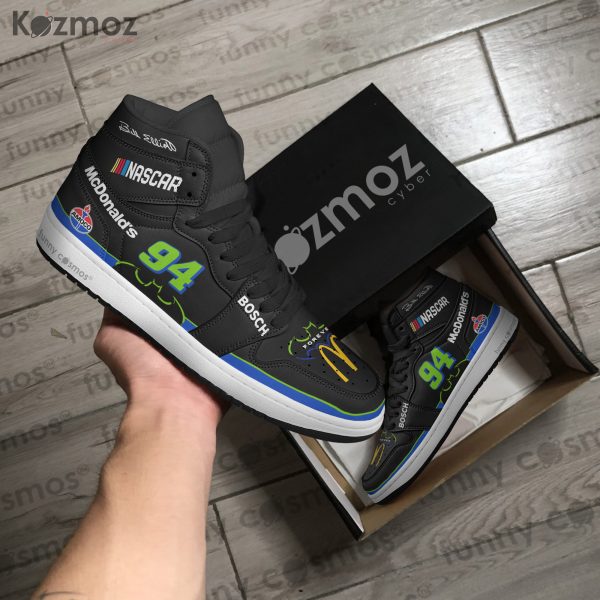 Bill Elliott Custom Shoes McDonald's x Batman Forever Livery 1995 Livery Thunderbat Racing Shoes - 7