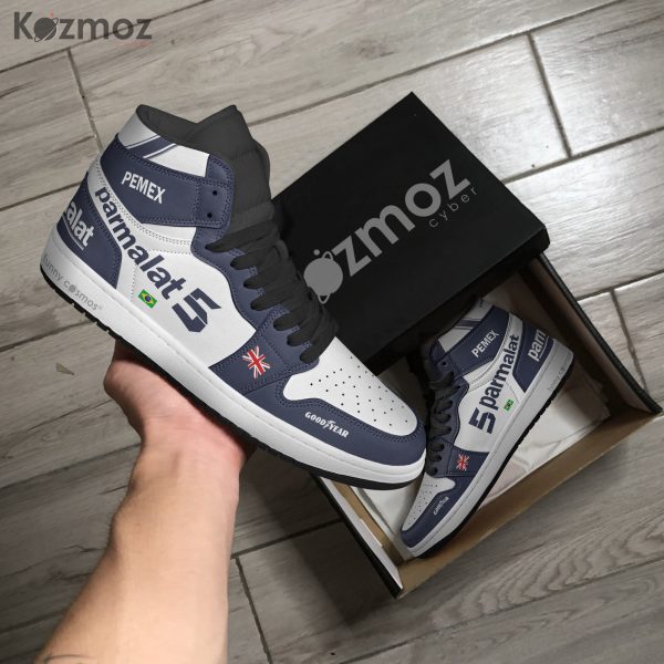 Brabham Racing Nelson Piquet Custom Shoes Brabham Ford BT49 Livery 1981 Racing Shoes - 7