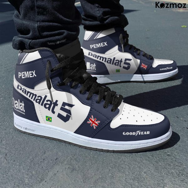 Brabham Racing Nelson Piquet Custom Shoes Brabham Ford BT49 Livery 1981 Racing Shoes - 5