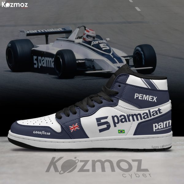 Brabham Racing Nelson Piquet Custom Shoes Brabham Ford BT49 Livery 1981 Racing Shoes - 6