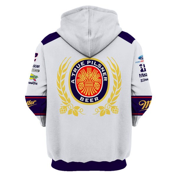 Brad Keselowski Racing Suit Miller Lite 2018 Collection - NASCAR Racing Team - 10