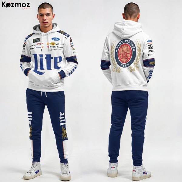 Brad Keselowski Racing Suit Miller Lite 2018 Collection - NASCAR Racing Team - 17