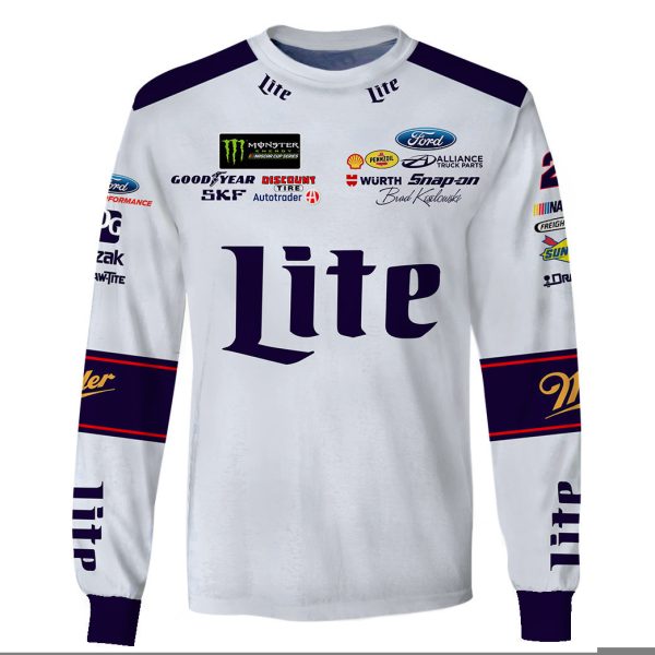 Brad Keselowski Racing Suit Miller Lite 2018 Collection - NASCAR Racing Team - 11