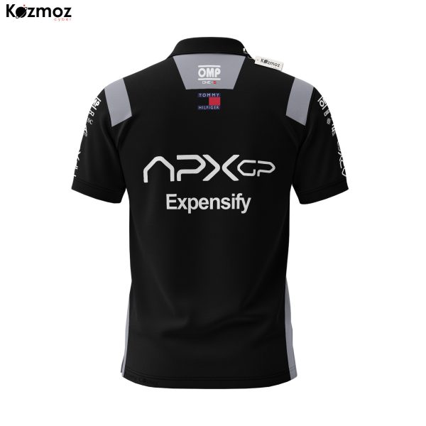 Brad Pitt Racing Polo Shirt Sonny Hayes Film Polo (Black Version) Collection - Movie Polo Shirt - 9