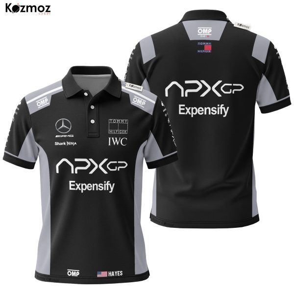 Brad Pitt Racing Polo Shirt Sonny Hayes Film Polo (Black Version) Collection - Movie Polo Shirt - 10