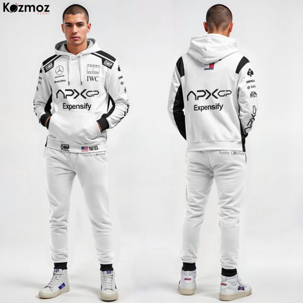 Brad Pitt Racing Suit Sonny Hayes Film Costume (White Version) Collection - Movie - 8