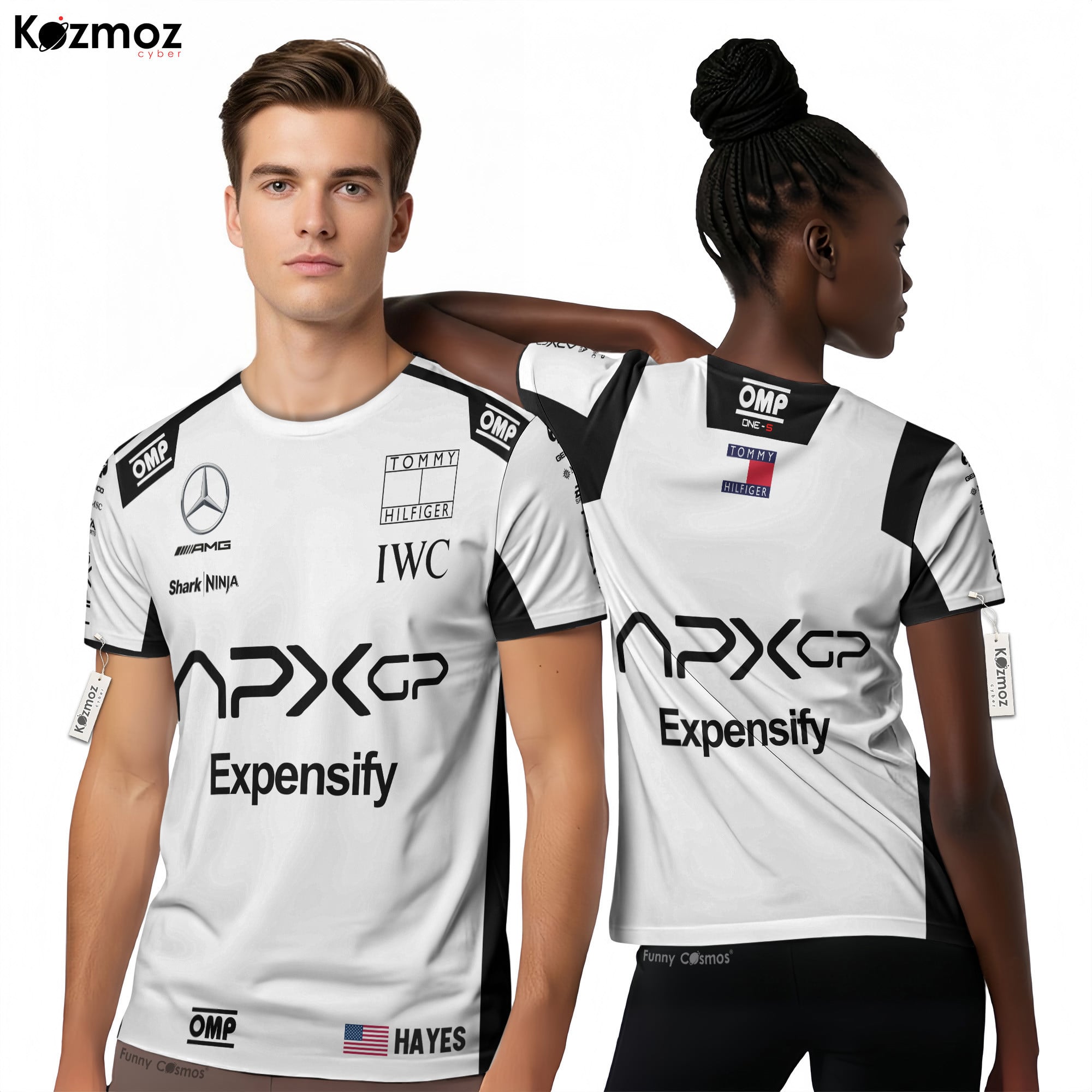 Brad Pitt Racing T Shirt Sonny Hayes Film T Shirt (White Version) Collection - Movie T Shirt