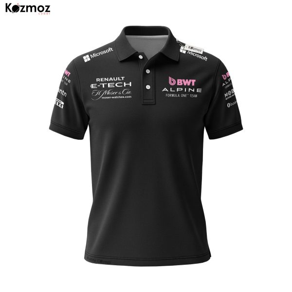 BWT Alpine Racing Shirt Polo - Renault E-Tech Tee - 6