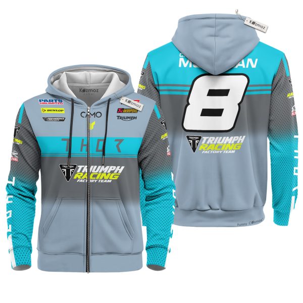 Camden McLellan MXGP MX2 Grand Prix Motorcross Costume Racing Suit - 8