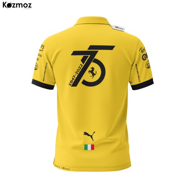 Carlos Sainz Jr Racing Costume 2022 SF 75th Anniversary Collection - SF Racing Team - 15
