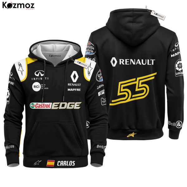 Carlos Sainz Racing Costume Castrol Edge 2018 Collection - Renault Racing Team - 7