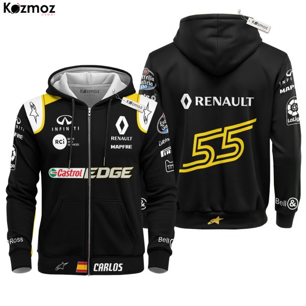 Carlos Sainz Racing Costume Castrol Edge 2018 Collection - Renault Racing Team - 8