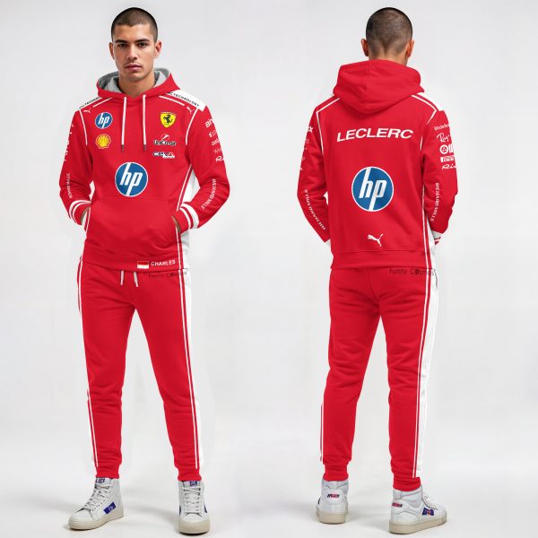 Charles Leclerc 2026 F1 Livery Costume Racing Suit - 15