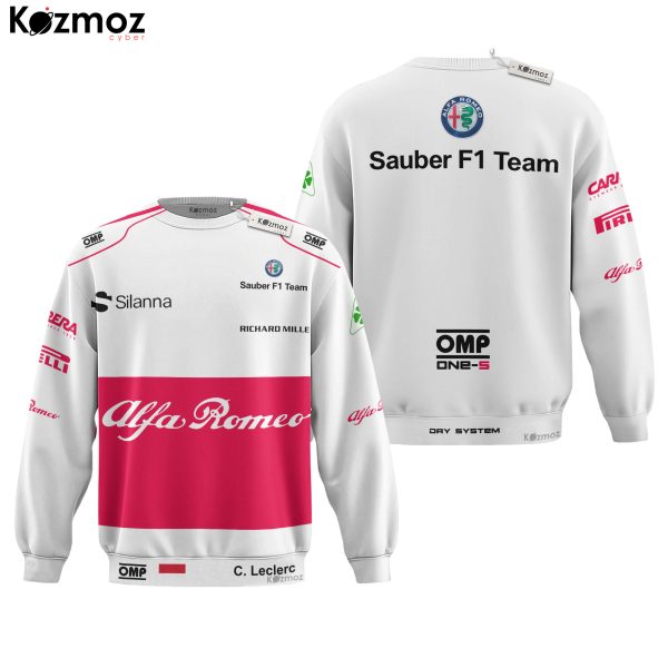 Charles Leclerc Racing Costume 2018 Collection - Alfa Romeo Sauber Racing Team - 9