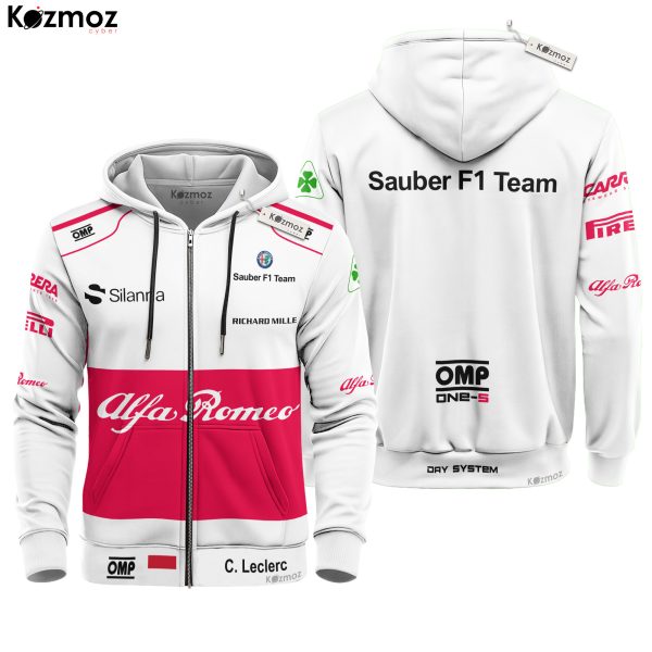 Charles Leclerc Racing Costume 2018 Collection - Alfa Romeo Sauber Racing Team - 8