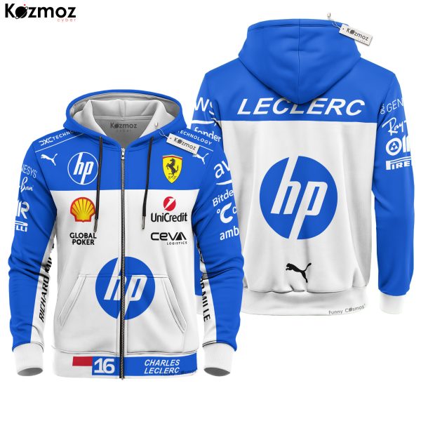 Charles Leclerc Racing Costume Miami 2025 GP Special Collection - SF Racing Team - 8