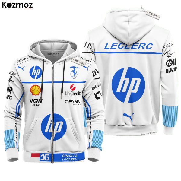 Charles Leclerc Racing Suit 2025 Monaco GP Collection - SF Racing Team - 8