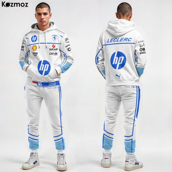 Charles Leclerc Racing Suit 2025 Monaco GP Collection - SF Racing Team - 14