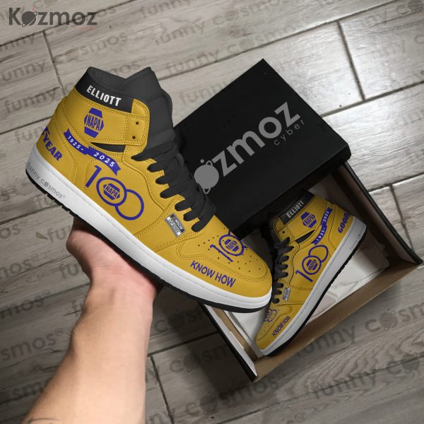 Chase Elliott Hendrick Motorsports Custom Shoes #9 100th Anniversary Livery 2025 Livery NAPA Racing Shoes - 7