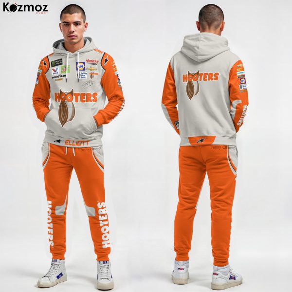 Chase Elliott Racing Firesuit Costume Hooters COA 2018 Collection - Hendrick Motorsports NASCAR Racing Team - 14