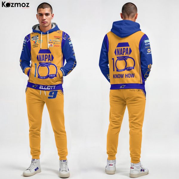 Chase Elliott Racing Firesuit Costume NAPA 100th Anniversary 2018 Collection - Hendrick Motorsports NASCAR Racing Team - 13
