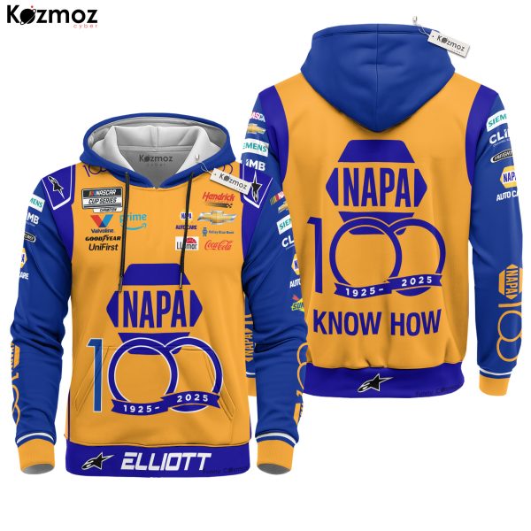 Chase Elliott Racing Firesuit Costume NAPA 100th Anniversary 2018 Collection - Hendrick Motorsports NASCAR Racing Team - 7