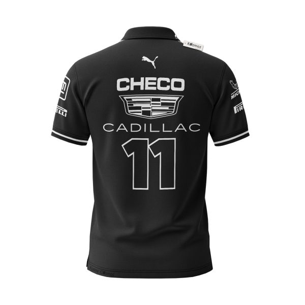 Checo Perez F1 Playera Cadillac Custom Polo Shirt - 6