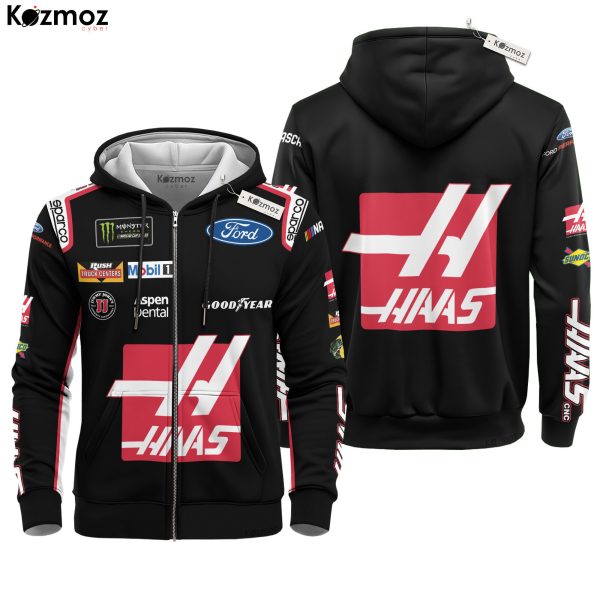 Clint Bowyer Racing Suit 2017 Collection - Haas Racing Team - 8
