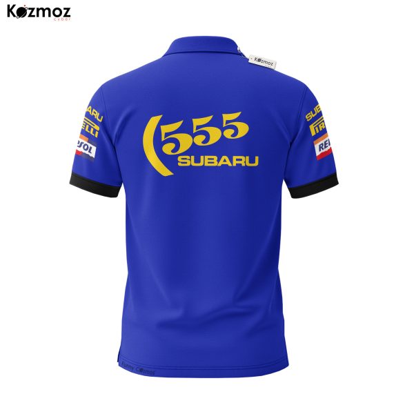 Colin McRae Racing Costume Subaru 555 Polo Shirt - Subaru Rally Team - 7