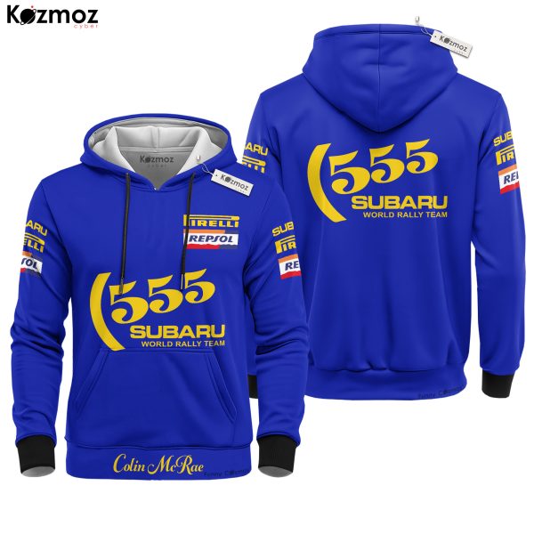 Colin McRae Racing Costume Subaru 555 Style Rally Suit Collection - Subaru Rally Team - 7