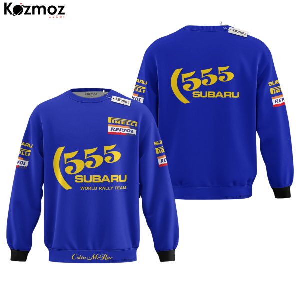 Colin McRae Racing Costume Subaru 555 Style Rally Suit Collection - Subaru Rally Team - 9