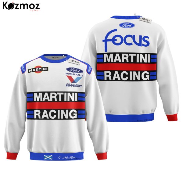 Colin McRae Racing Costume Suit 2001 - Ford Focus Martini WRC Team - 11