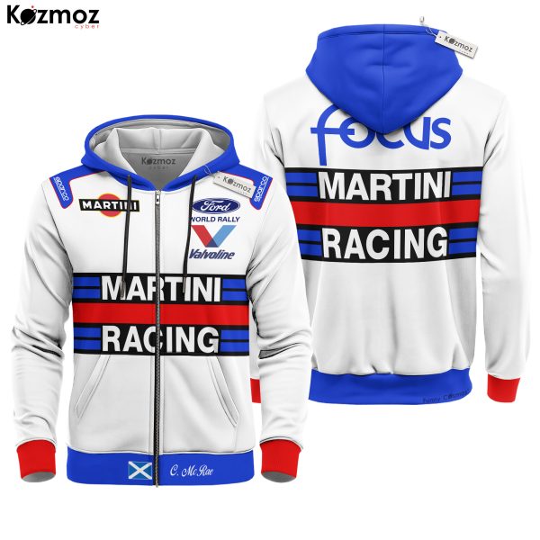 Colin McRae Racing Costume Suit 2001 - Ford Focus Martini WRC Team - 10
