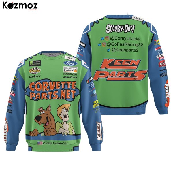 Corey LaJoie Racing Suit Corvette Parts Collection - NASCAR Racing Team - 9