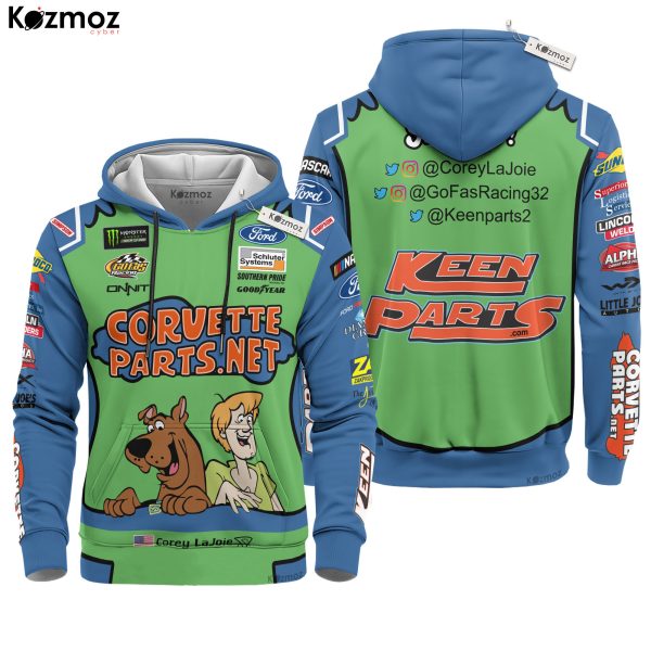 Corey LaJoie Racing Suit Corvette Parts Collection - NASCAR Racing Team - 7