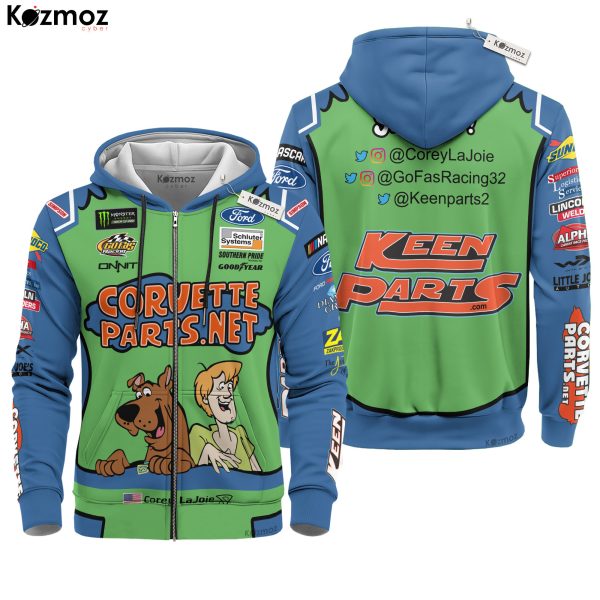 Corey LaJoie Racing Suit Corvette Parts Collection - NASCAR Racing Team - 8