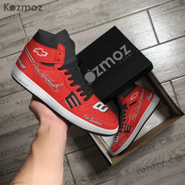 Dale Earnhardt Custom Shoes Budweiser #8 Livery 2004 Livery Jr. Racing Shoes - 7