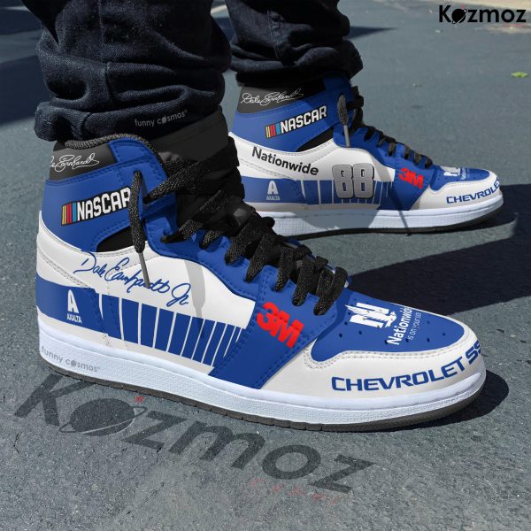 Dale Earnhardt Jr Custom Shoes Nationwide No. 88 Livery 2017 Livery Jr. Racing Shoes - 5