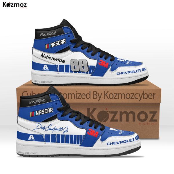 Dale Earnhardt Jr Custom Shoes Nationwide No. 88 Livery 2017 Livery Jr. Racing Shoes