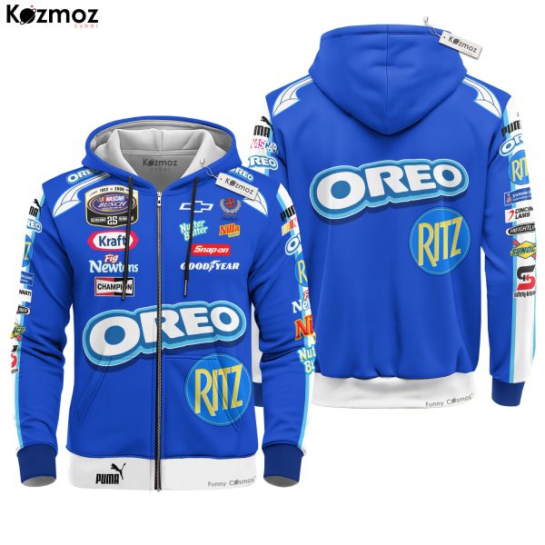 Dale Earnhardt Jr Racing Firesuit Costume Signed Oreo Ritz 2006 Collection - Hendrick Motorsports NASCAR Racing Team - 8