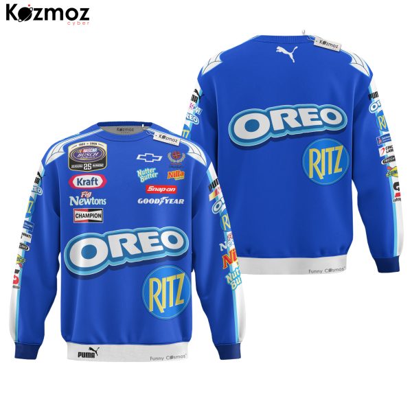 Dale Earnhardt Jr Racing Firesuit Costume Signed Oreo Ritz 2006 Collection - Hendrick Motorsports NASCAR Racing Team - 9