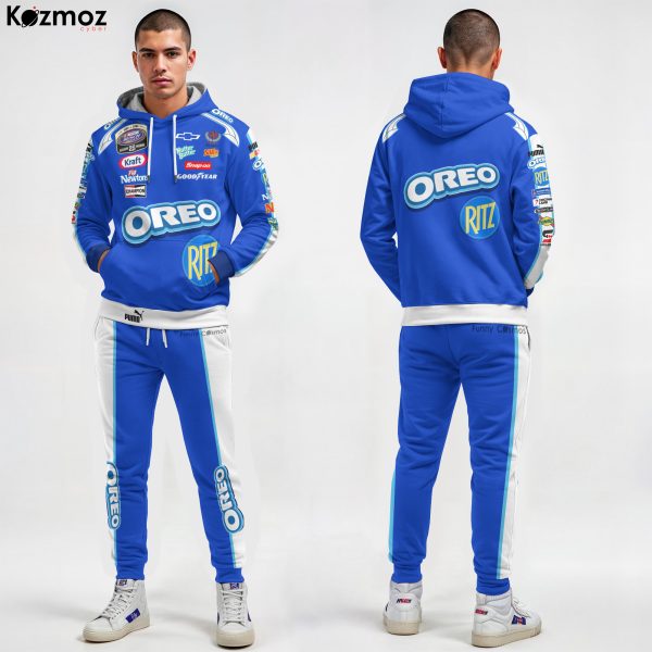 Dale Earnhardt Jr Racing Firesuit Costume Signed Oreo Ritz 2006 Collection - Hendrick Motorsports NASCAR Racing Team - 14