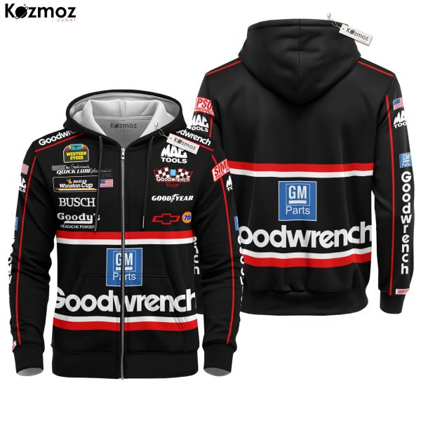 Dale Earnhardt Sr Racing Costume 1993 Crew Suit RCR Goodwrench Black Collection - RCR NASCAR Racing Team - 8