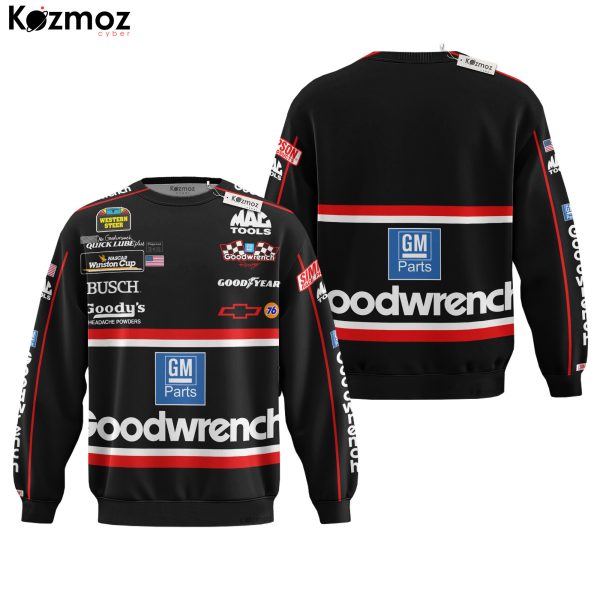 Dale Earnhardt Sr Racing Costume 1993 Crew Suit RCR Goodwrench Black Collection - RCR NASCAR Racing Team - 9