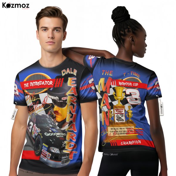 Dale Earnhardt Sr Racing Costume Intimidator L 90’s Collection - NASCAR Racing Team - 12