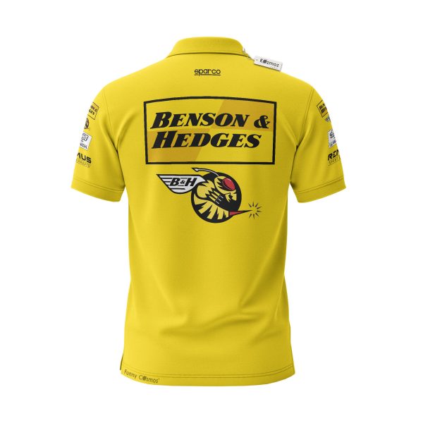 Damon Hill 1999 Race Used Japanese GP Final F1 Start Jordan F1 Polo Shirt - 7
