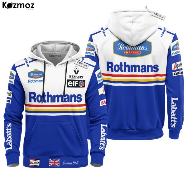Damon Hill Racing Suit Rothmans 1996 Collection - Williams Renault Team - 7