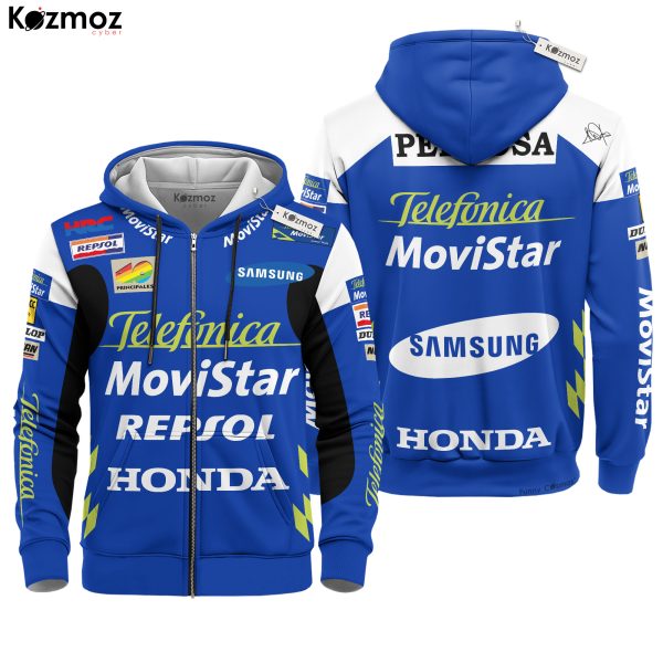 Dani Pedrosa Racing Costume Repsol Motorcycle 2003 Collection - Honda MotoGP Racing Team - 8