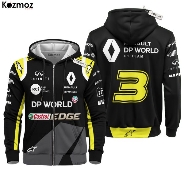 Daniel Ricciardo 2018 Renault DP World Race Suit Uniform - Racing Suit - 8