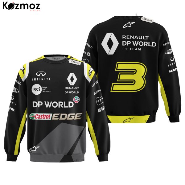 Daniel Ricciardo 2018 Renault DP World Race Suit Uniform - Racing Suit - 9